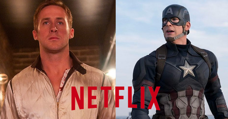 Netflix : Chris Evans (Captain America) et Ryan Gosling arrivent dans ce film au budget incroyable