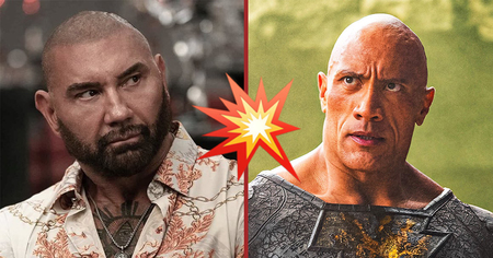 Les Gardiens de la Galaxie : Dave Bautista (Drax) dézingue The Rock, les internautes lui apportent leur soutien