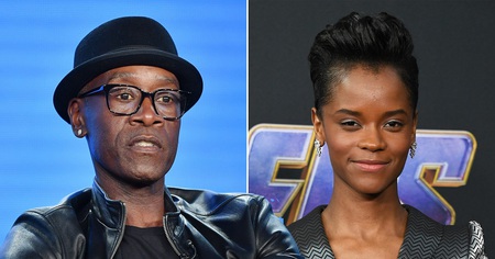 Marvel : Letitia Wright (Shuri) choque Twitter, Don Cheadle (War Machine) condamne ses propos