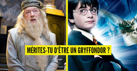 Test de personnalité Harry Potter : mérites-tu d'être un Gryffondor ?