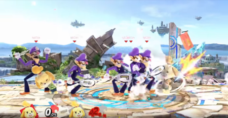 Super Smash Bros. Ultimate : un bug fait apparaître une dizaine de Waluigi quand un autre fait crasher le jeu, la revanche du moustachu ?