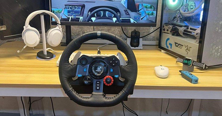 Logitech G29 Driving Force : le compagnon idéal des fans de jeu automobile