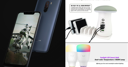 Bonnes affaires du jour : Pocophone F1 à 255 euros, ampoule connectée Yeelight et une station de rechargement multi-USB