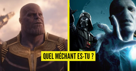 Test de personnalité : Dark Vador, Thanos... quel méchant culte de la Pop Culture es-tu ?