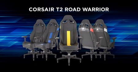 Prix cassé sur le fauteuil gaming Corsair T2 Road Warrior