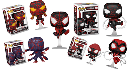 Les figurines Funko Pop de Miles Morales (Spider-Man) se dévoilent