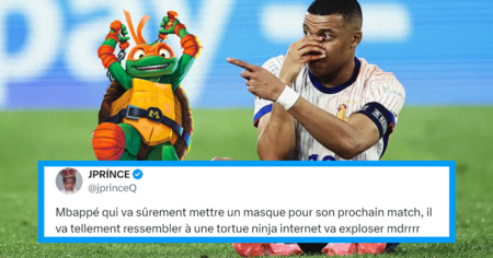 France-Autriche : Mbappé se fracture le nez, les twittos le taclent avec humour