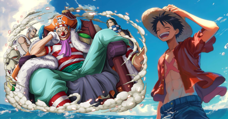 One Piece : Eiichiro Oda révèle son inspiration pour les pouvoirs de Baggy Le Clown