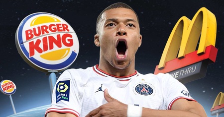 Ligue 1 : McDonald's se fait humilier par Burger King et c'est hilarant