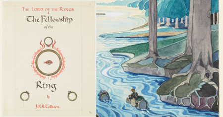 Le Seigneur des Anneaux : ces illustrations inédites de Tolkien sont sublimes