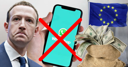 WhatsApp : après avoir payé 390 millions d'euros, Meta de nouveau condamnée à verser cette nouvelle somme folle à l'UE