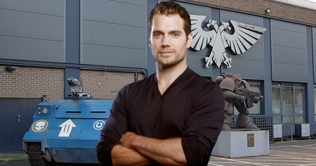 The Witcher : Henry Cavill s'offre un super moment au siège de Warhammer