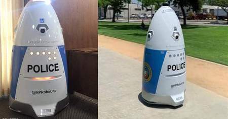 Aux Etats-Unis, ce robot policier n'est franchement pas efficace pour lutter contre la criminalité !