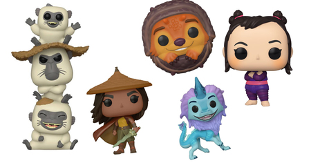 Disney : des figurines Funko Pop Raya et le dernier Dragon ont été dévoilées