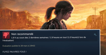 The Last of Us Part I : le jeu se fait détruire sur Steam, les joueurs PC sont en colère