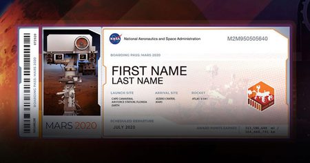 La Nasa vous propose d'envoyer votre nom sur un rover à destination de Mars !