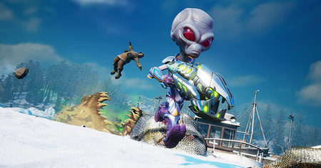 Destroy All Humans 2! - Reprobed : ce méga coffret collector est canon avec sa figurine de 70 cm