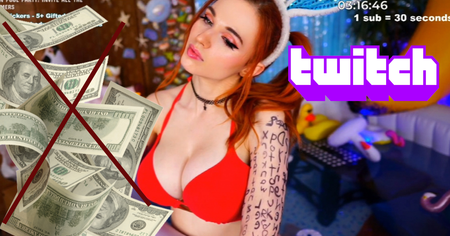 Twitch : la streameuse Amouranth se fait sanctionner à cause des Hot Tub Streams