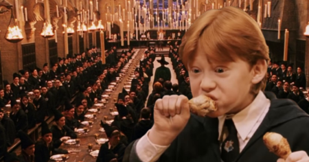 Harry Potter : les banquets des premiers films étaient un cauchemar, voici pourquoi