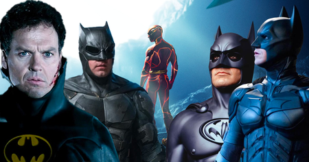 The Flash : DC tease le retour de ce Batman culte sur cette magnifique affiche