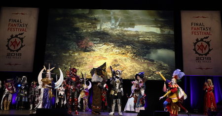 Final Fantasy XIV : Shadowbringers, Mage bleu, concours de cosplay, les grandes lignes du Fan Festival 2018 de Las Vegas