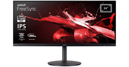 Bon plan pour cet écran gaming XL incurvé de 34 pouces 144 Hz Acer Nitro