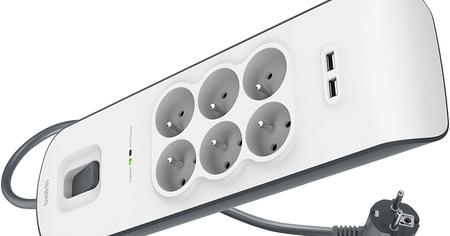 Bon plan pour une multiprise parafoudre avec 8 prises et 2 ports USB pour protéger vos appareils électriques