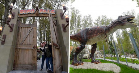 Ce parc d'attractions sur les dinosaures va enfin ouvrir ses portes prochainement en France