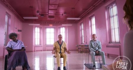 Glass : découvrez les premières images avec James McAvoy, Samuel L. Jackson et Bruce Willis