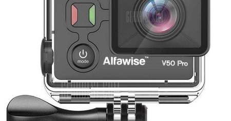 Promotion chez Alfawise : une caméra action 4K UHD pour 60 euros et un bracelet connecté à 18 euros