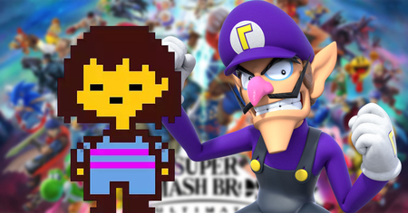 Super Smash Bros Ultimate : un possible leak annonce Frisk et Waluigi en dernier DLC