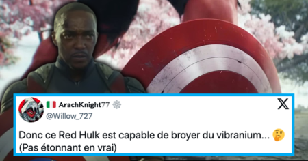 Captain America 4 : les meilleurs tweets sur l'apparition de Red Hulk, la star du trailer