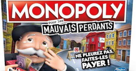 Hasbro lance une version du Monopoly spéciale pour les mauvais perdants