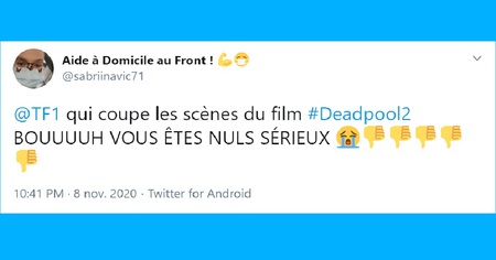 Deadpool 2 : TF1 diffuse la version censurée du film, et s'attire les foudres des fans (15 tweets)