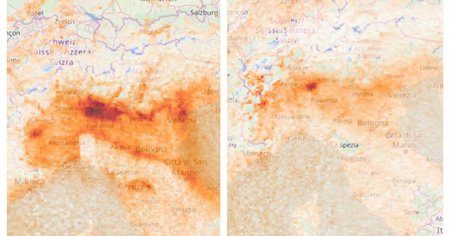 Covid-19 : comme en Chine, l'épidémie s'intensifie en Italie et la pollution au dioxyde d'azote chute !