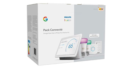 Le pack Google Home avec le Chromecast et le Kit Philips HUE est de retour en promo