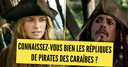 Quiz : maîtrisez-vous les répliques de Pirates des Caraïbes ?