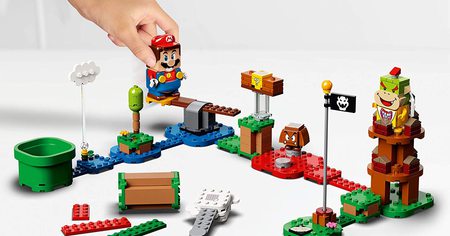 Prix canon pour le set interactif LEGO Super Mario pour jouer avec son plombier préféré