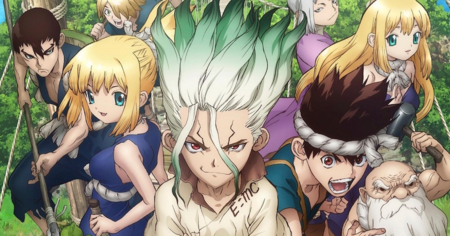 Dr. Stone : ce premier teaser de la saison 3 dévoile son titre et une fenêtre de sortie