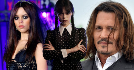 Mercredi : Jenna Ortega fait le point sur sa relation présumée avec Johnny Depp