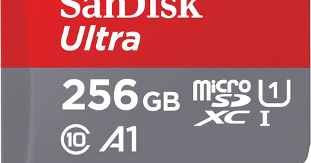 Moitié prix pour cette carte mémoire microSD SanDisk de 256 Go