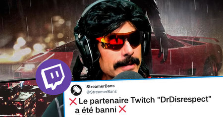 Twitch : Dr Disrespect connaît les raisons de son ban et poursuit la plateforme en justice