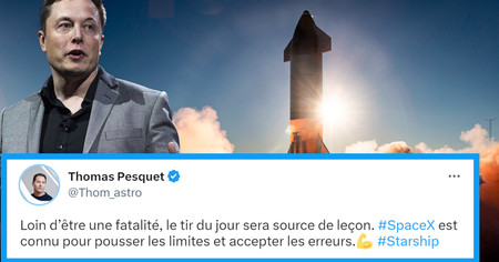 SpaceX : top 15 des tweets en réaction à l'explosion de Starship, les internautes émerveillés