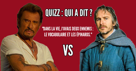 Quizz qui a dit : Johnny Hallyday VS Perceval