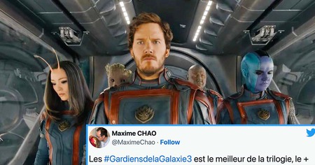 Les Gardiens de la Galaxie 3 : les premières réactions sont là, préparez-vous à un Marvel très émouvant (10 tweets)