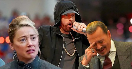 Johnny Depp : Eminem détruit Amber Heard sur son dernier disque en soutien à son ami