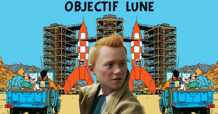 Tintin : une adaptation d'Objectif Lune pour le deuxième film de Peter Jackson et Steven Spielberg ?