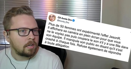 Twitch : JasonR accusé de sexisme, le streamer se défend de la pire des manières