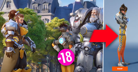 Overwatch 2 : les fans s'attaquent à Blizzard en pensant que la taille du postérieur de Tracer a été réduite