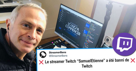 Twitch : Samuel Etienne banni de la plateforme pour une raison qui ne passe pas